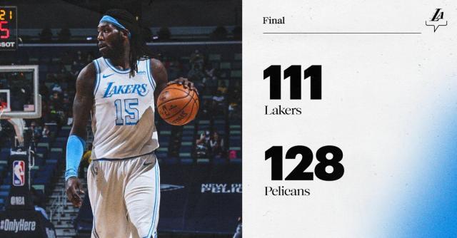 开云-詹眉继续缺阵 人手短缺湖人三连败继续坠落